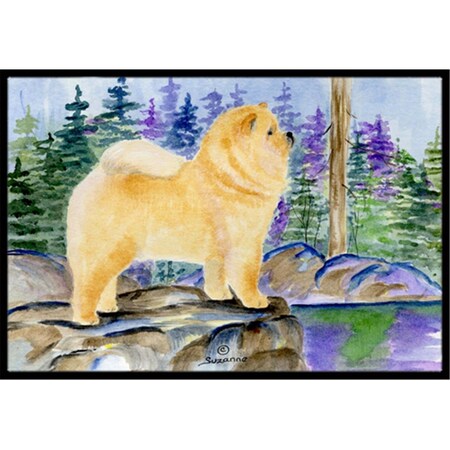Carolines Treasures 24 x 36 in. Chow Chow Indoor Or Outdoor Doormat SS8003JMAT